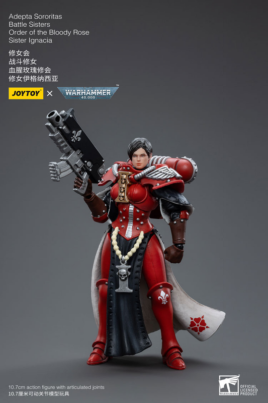 Joytoy Warhammer 40K Adepta Sororitas Battle Sisters Order Of The Bloody Rose Sister Ignacia