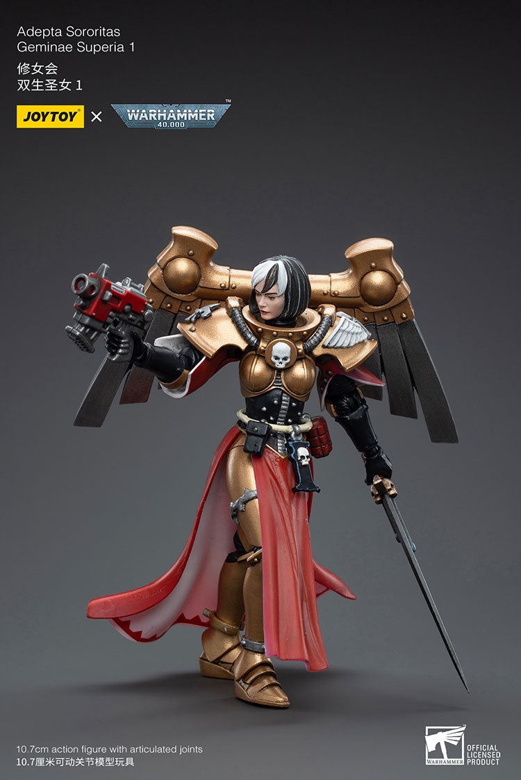 JOYTOY Warhammer 40K Adepta Sororitas Geminae Superia 1