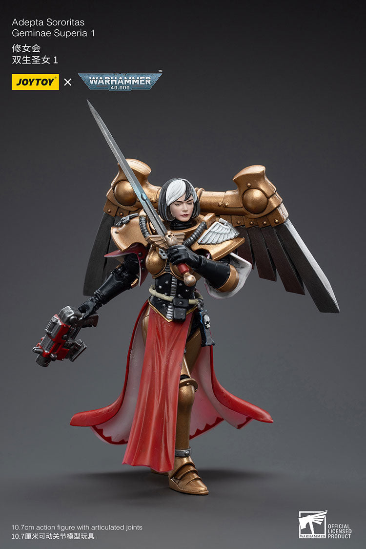 JOYTOY Warhammer 40K Adepta Sororitas Geminae Superia 1