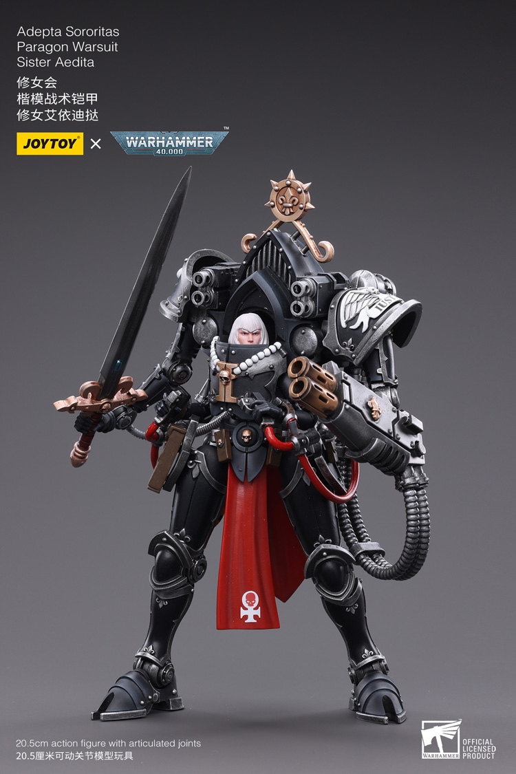 Joytoy Warhammer 40K Adepta Sororitas Paragon Warsuit Sister Aedita Warhammer