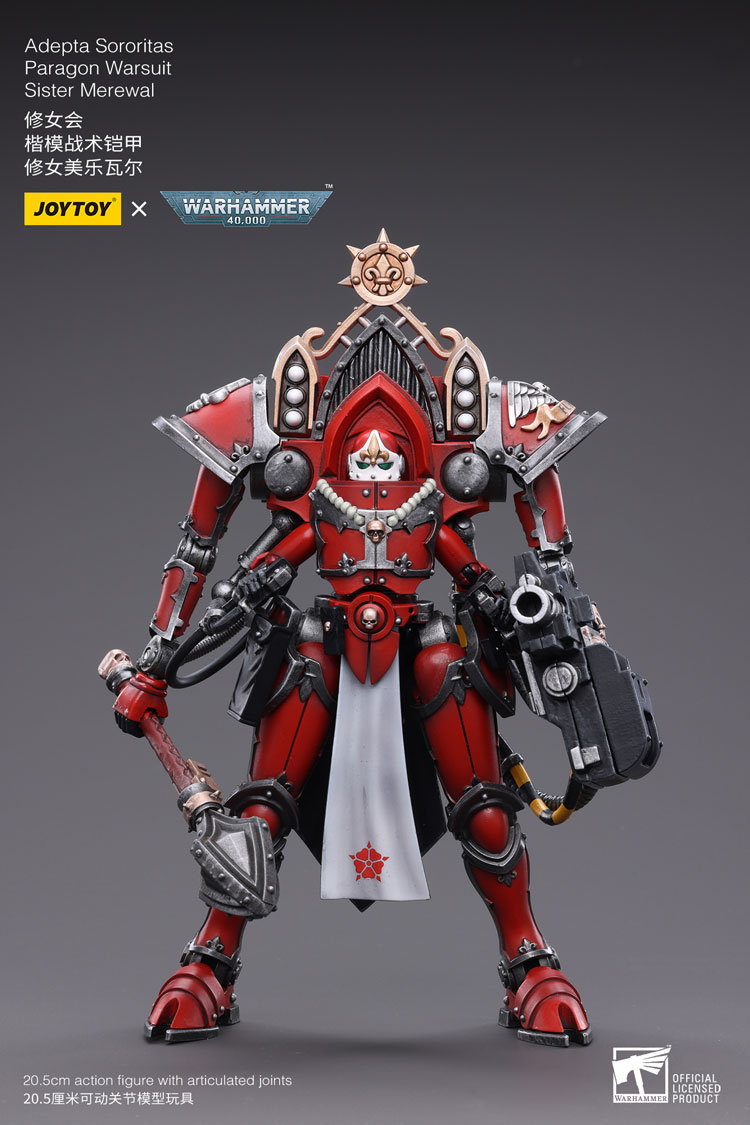 JOYTOY Warhammer 40K Adepta Sororitas Paragon Warsuit Sister Merewal