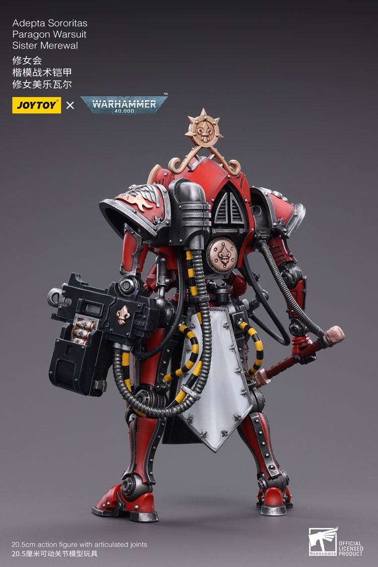 JOYTOY Warhammer 40K Adepta Sororitas Paragon Warsuit Sister Merewal