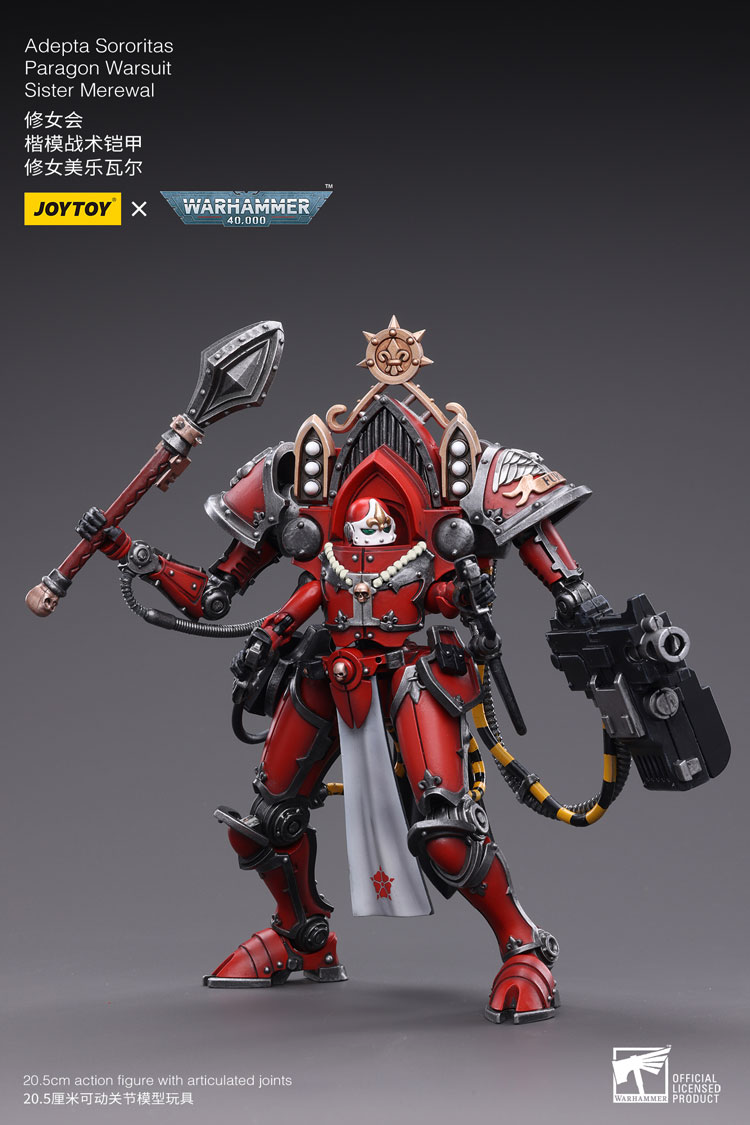 JOYTOY Warhammer 40K Adepta Sororitas Paragon Warsuit Sister Merewal