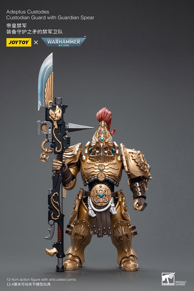 JOYTOY Warhammer 40K Adeptus Custodes Custodian Guard with Guardian Spear