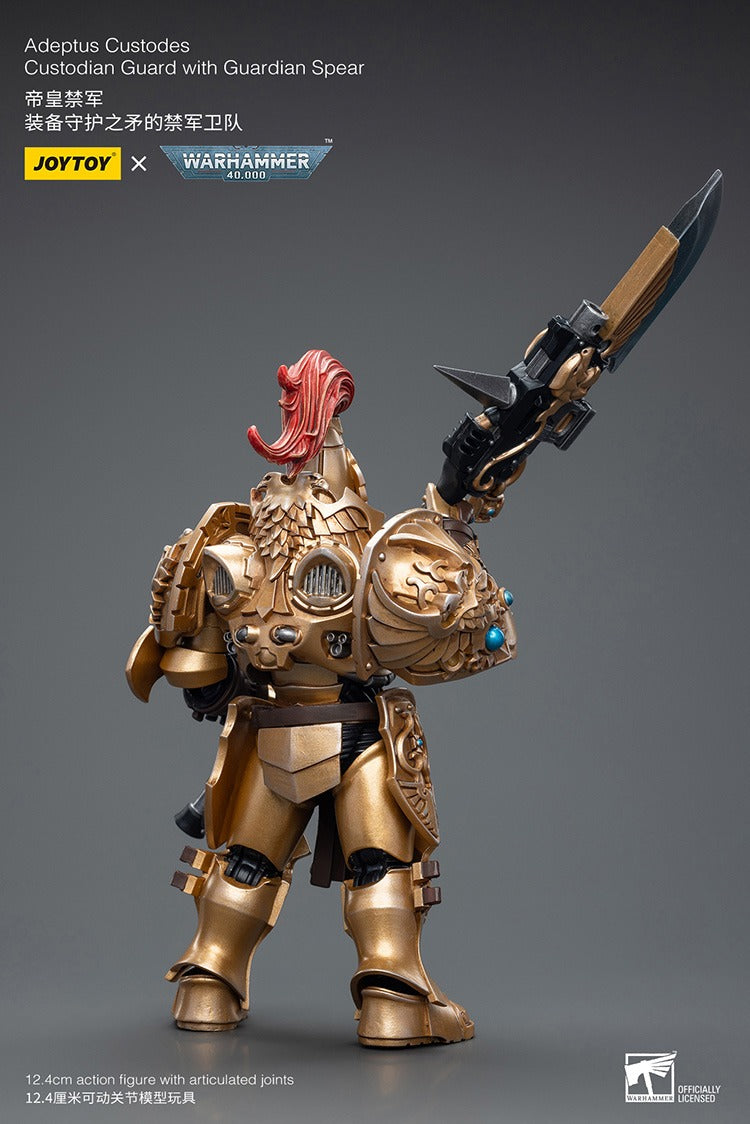 JOYTOY Warhammer 40K Adeptus Custodes Custodian Guard with Guardian Spear