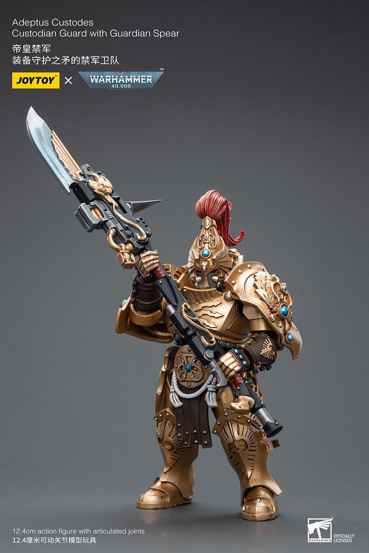 JOYTOY Warhammer 40K Adeptus Custodes Custodian Guard with Guardian Spear