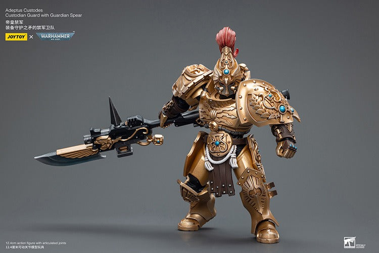 JOYTOY Warhammer 40K Adeptus Custodes Custodian Guard with Guardian Spear