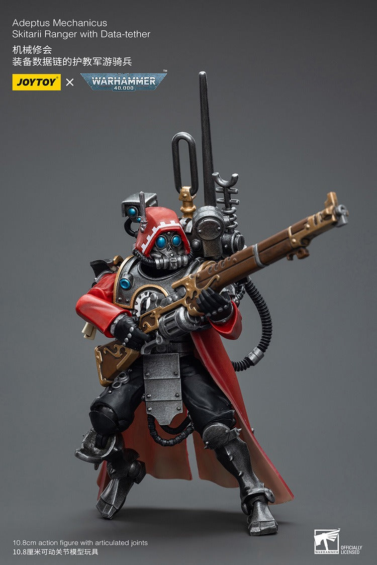 JOYTOY Warhammer 40K Adeptus Mechanicus Skitarii Ranger with Data-tether JT7868