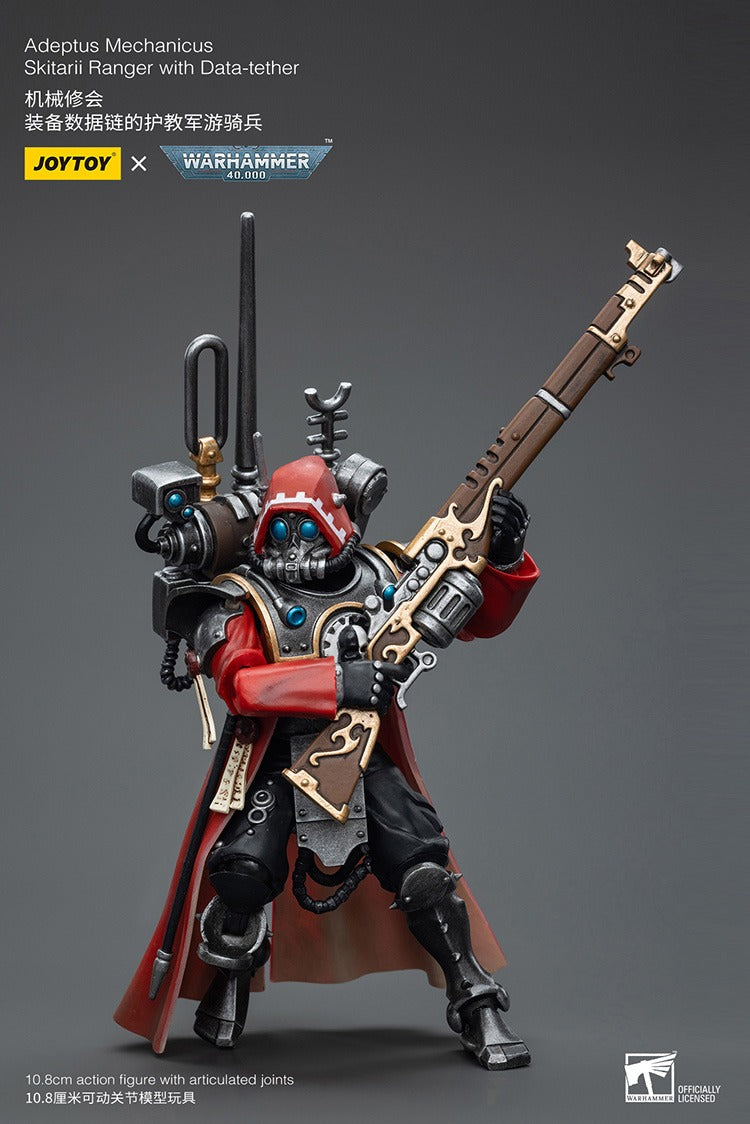 JOYTOY Warhammer 40K Adeptus Mechanicus Skitarii Ranger with Data-tether JT7868