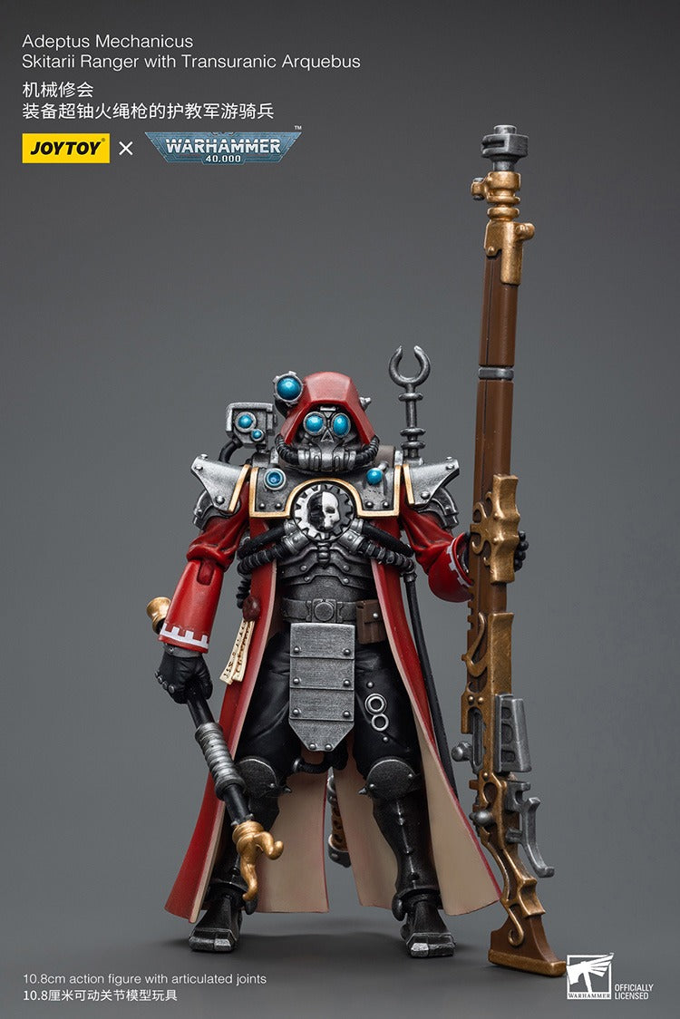 JOYTOY Warhammer 40K Adeptus Mechanicus Skitarii Ranger with Transuranic Arquebus JT7851