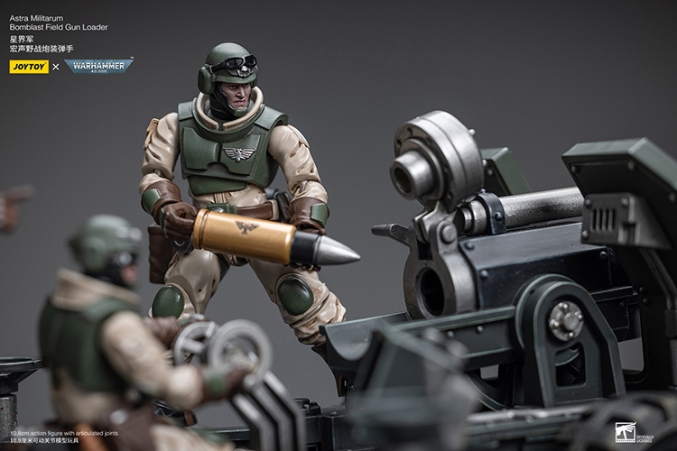 Astra Militarum Ordnance Team with Bombast Field Gun JT8858