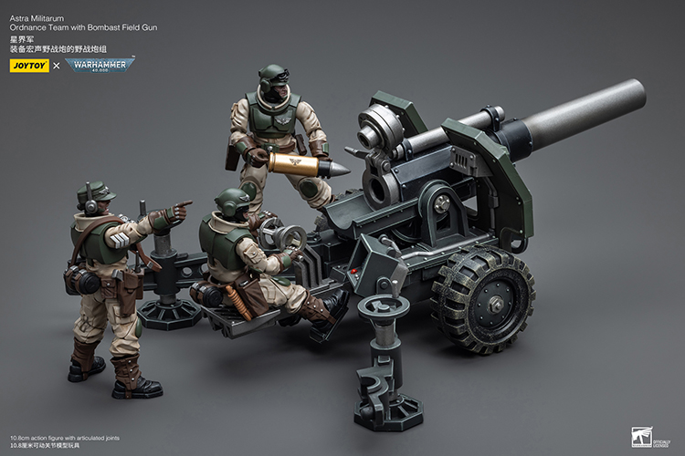 Astra Militarum Ordnance Team with Bombast Field Gun JT8858