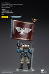 JOYTOY Warhammer 40K Astra Militarum Tempestus Scions Command Squad 55th Kappic Eagles Banner Bearer
