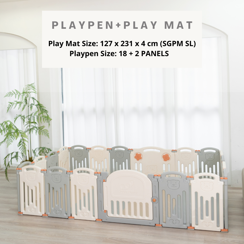 Bear Playpen - Classic Perfect Fit Set