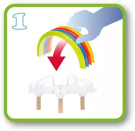 BRIO World My First Railway Light Up Rainbow Set