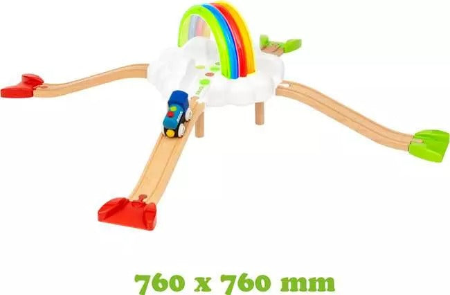 BRIO World My First Railway Light Up Rainbow Set