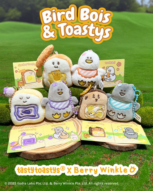 Bird Bois & Toastys Collab: Mini Blind Box and Bags!