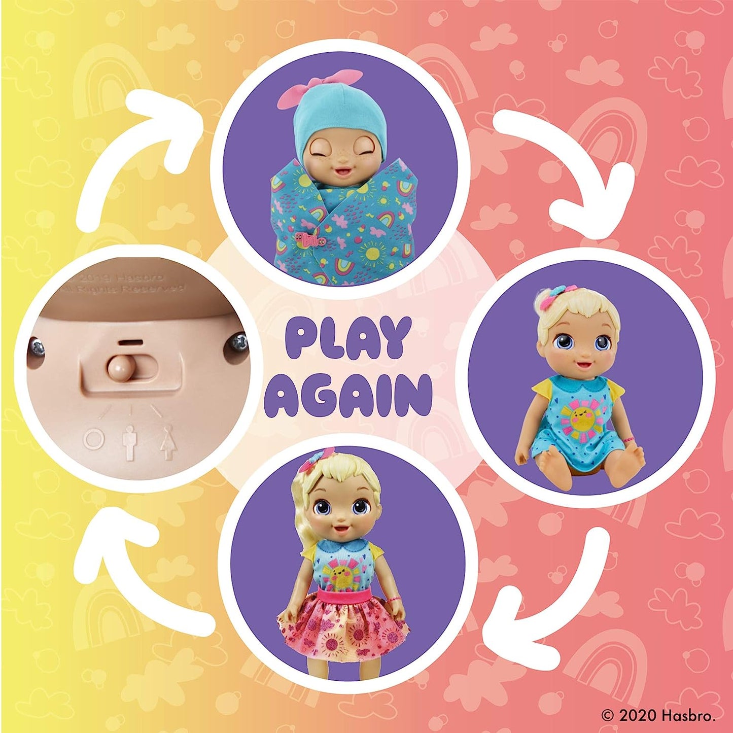 Baby Alive Baby Grows Up (Happy) – Happy Hope or Merry Meadow