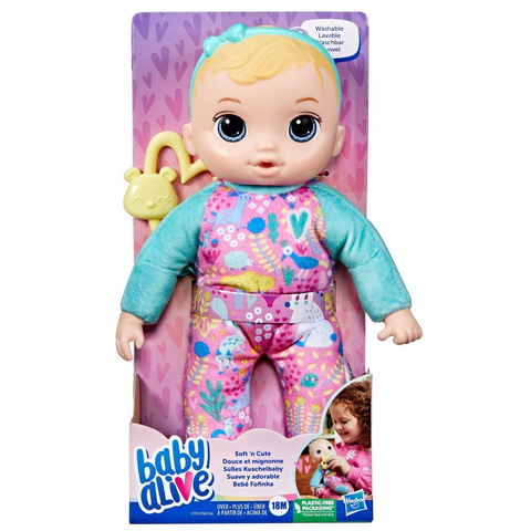 Baby Alive Soft N Cute Doll