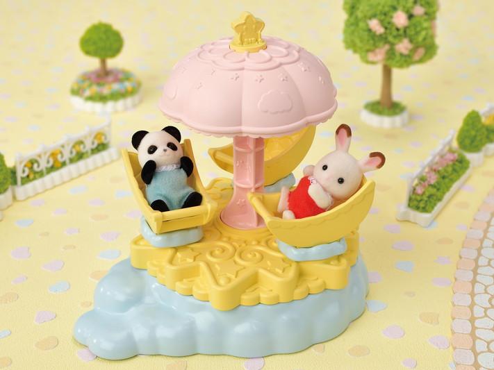 Sylvanian Families Baby Star Carousel (Free Gift)