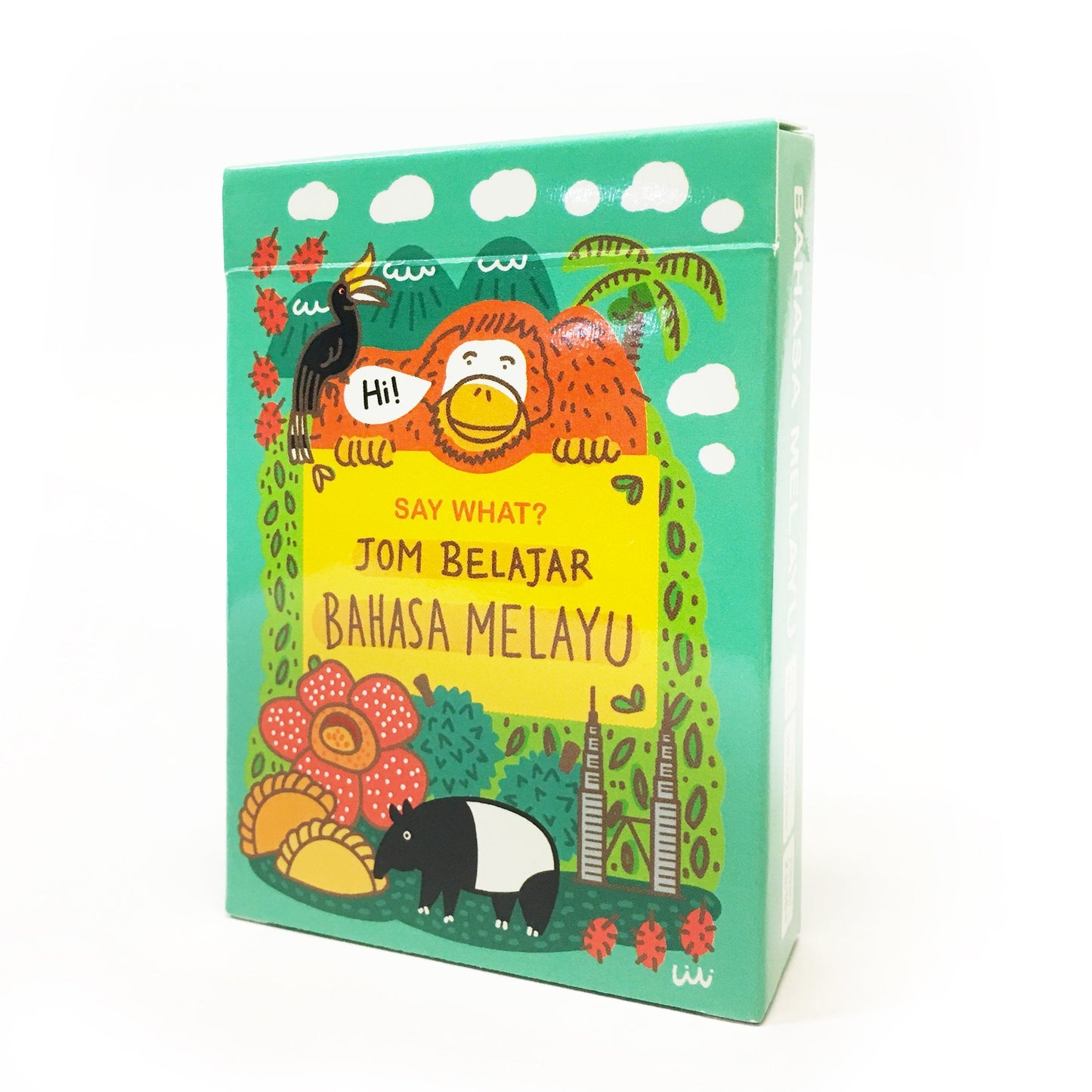 SAY WHAT? Learn Bahasa Melayu Playing Cards