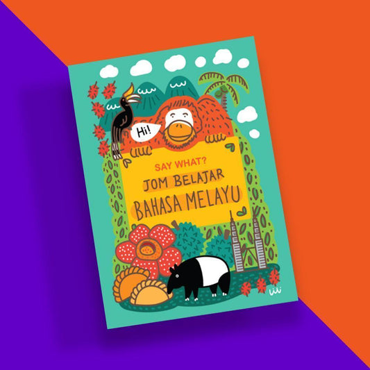 SAY WHAT? Learn Bahasa Melayu Playing Cards