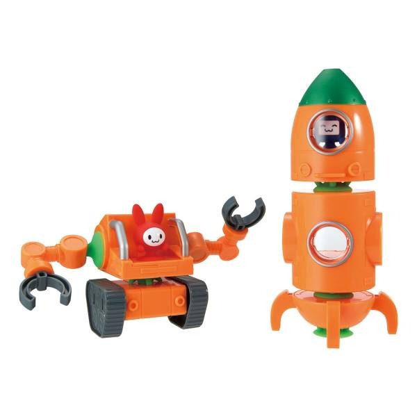 Bandai QBINE- Pitatto Mega Usa Rocket Combine Set