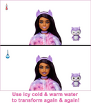 Barbie Cutie Reveal Fantasy Series Doll with Owl Plush Costume