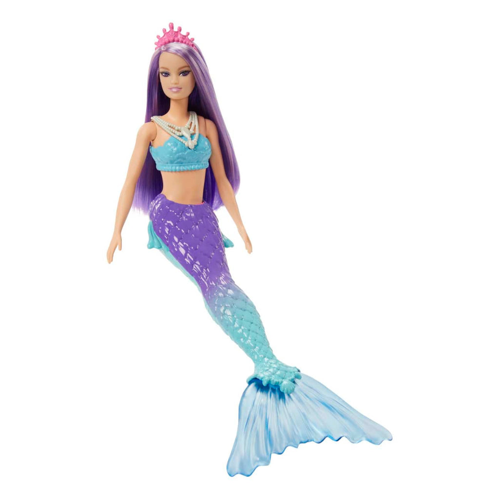 TOYSTER Singapore - Barbie Dreamtopia Mermaid Doll - Purple Hair – Toyster