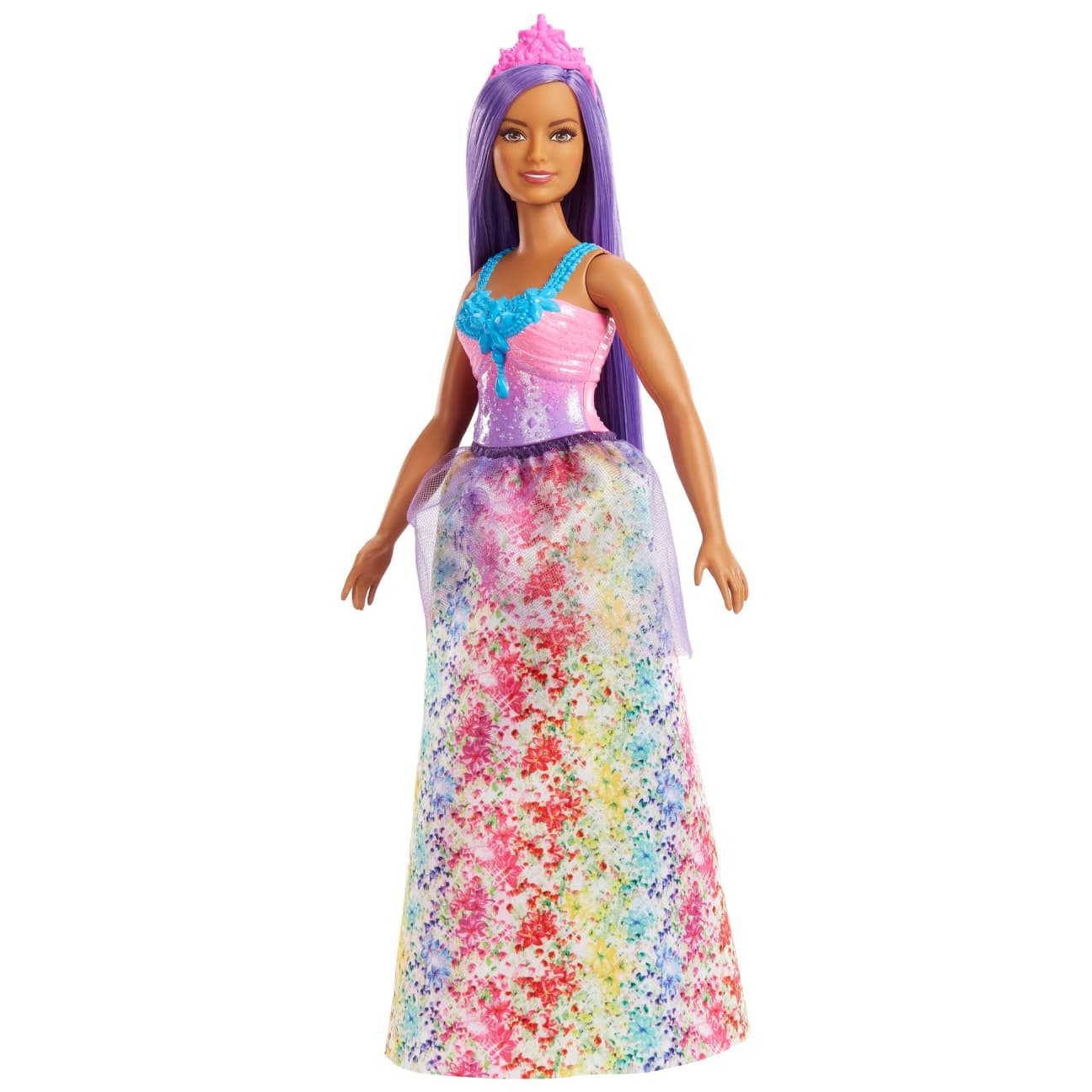 Barbie Dreamtopia Princess Doll - Curvy Purple Hair