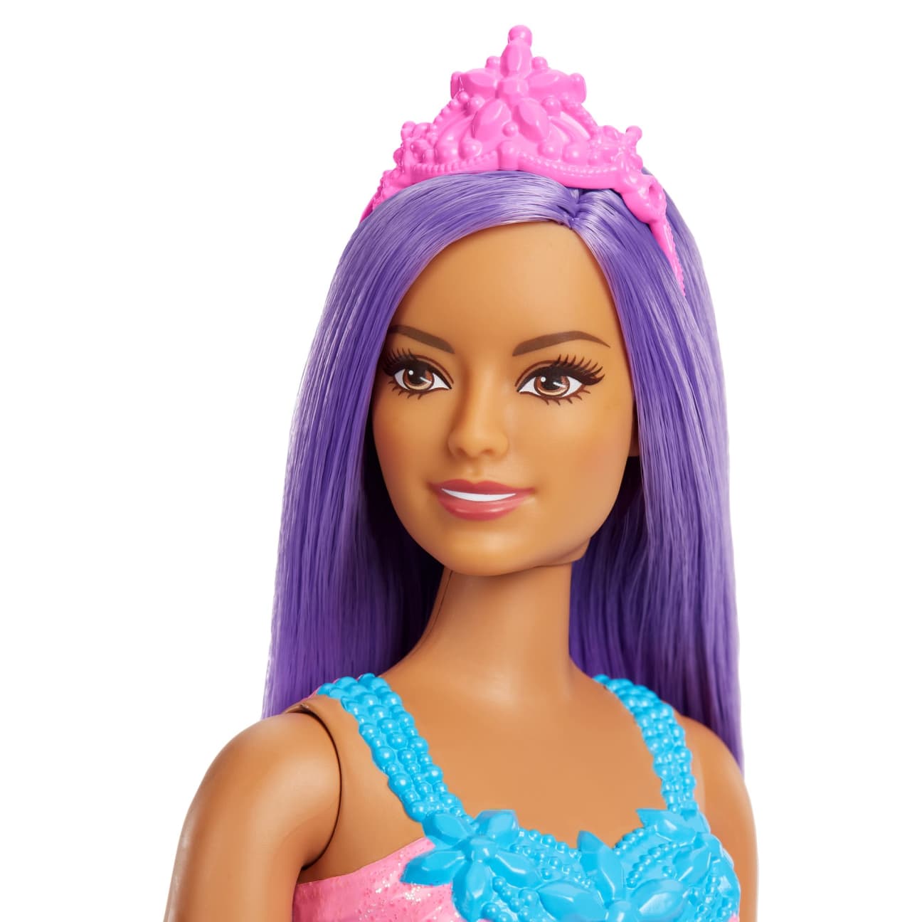 Barbie Dreamtopia Princess Doll - Curvy Purple Hair