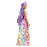 Barbie Dreamtopia Princess Doll - Curvy Purple Hair