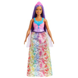 Barbie Dreamtopia Princess Doll - Curvy Purple Hair