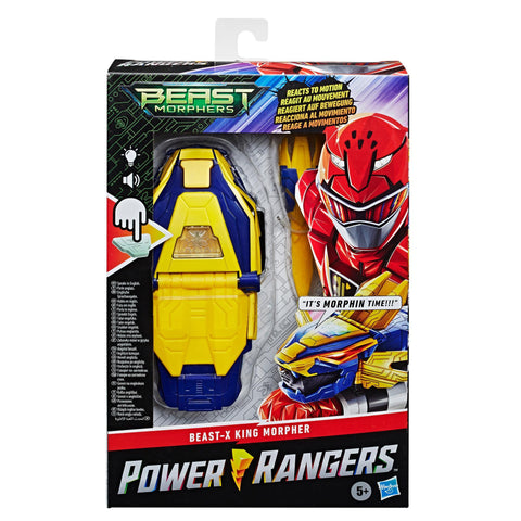 Power Rangers Beast Morphers Beast-X King Morpher Electronic Roleplay Motion Reactive