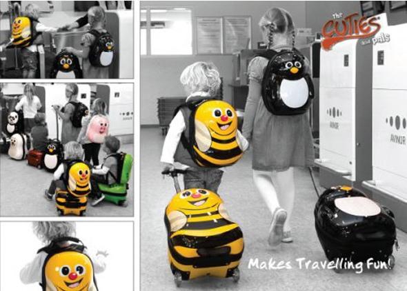 The Cuties And Pals Bee Trolley Case