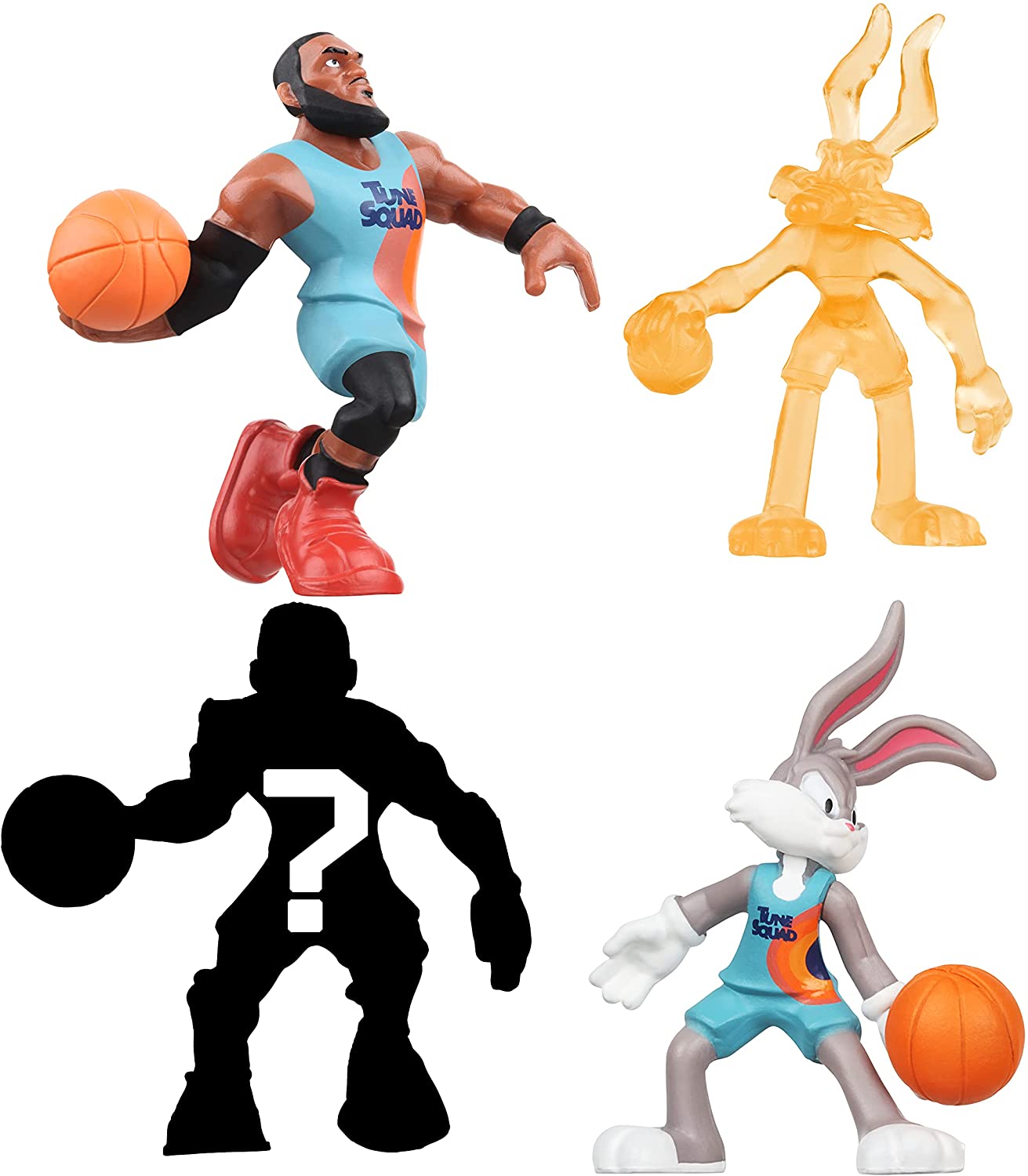 Space Jam A New Legacy Figure 4 Pack Tune Squad + Bench