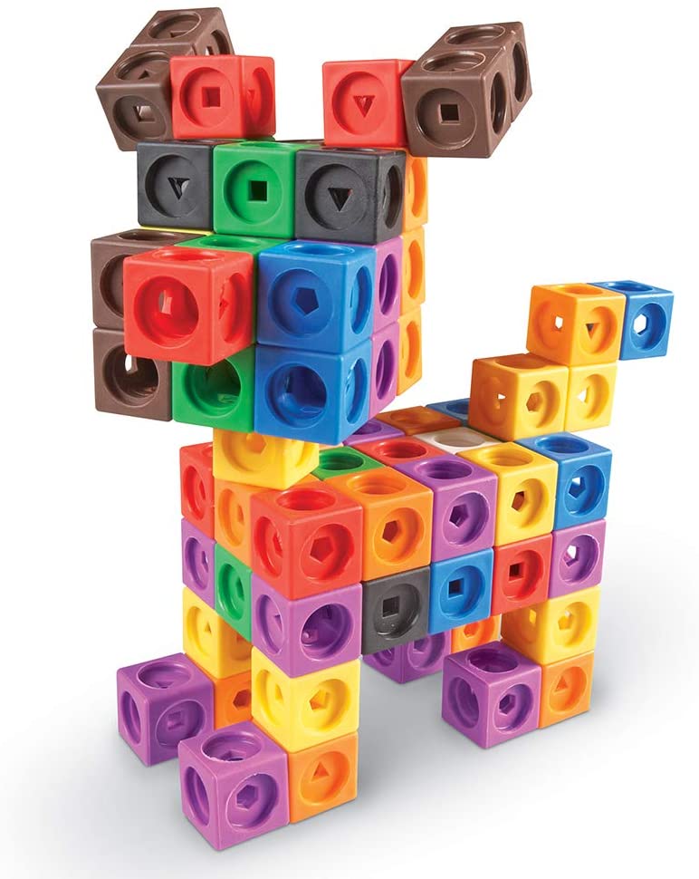 Learning Resources Mathlink Cube Big Builder (200 Pieces)