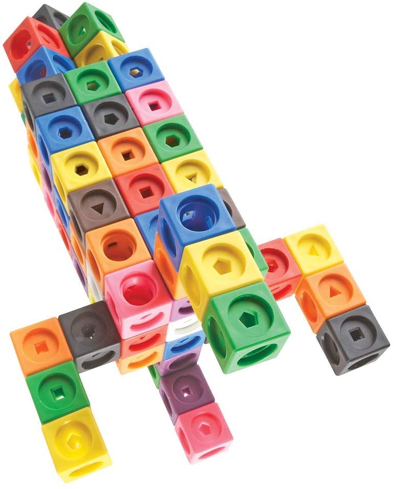 Learning Resources Mathlink Cube Big Builder (200 Pieces)