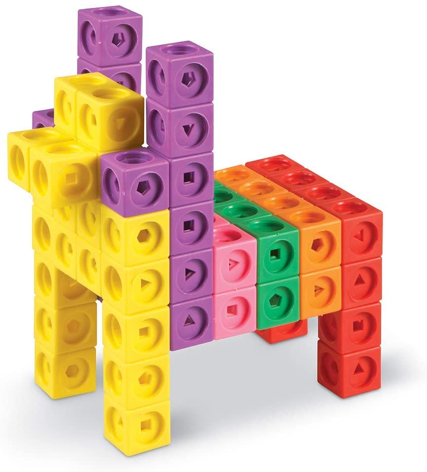 Learning Resources Mathlink Cube Big Builder (200 Pieces)