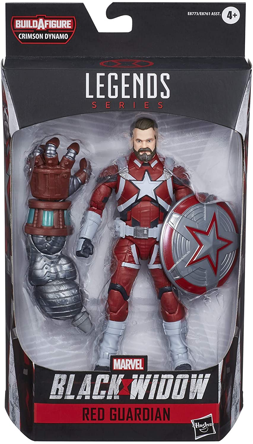 Marvel Black Widow Legends Series 6-Inch Collectible Red Guardian Action Figure - Premium Design