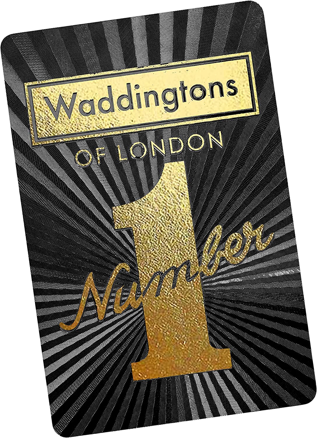 Top Trumps Black And Gold Waddingtons No.1 Playing Cards