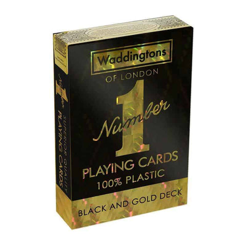 Top Trumps Black And Gold Waddingtons No.1 Playing Cards