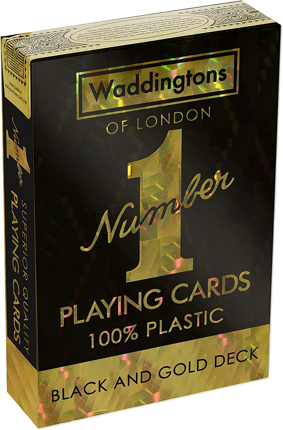 Top Trumps Black And Gold Waddingtons No.1 Playing Cards