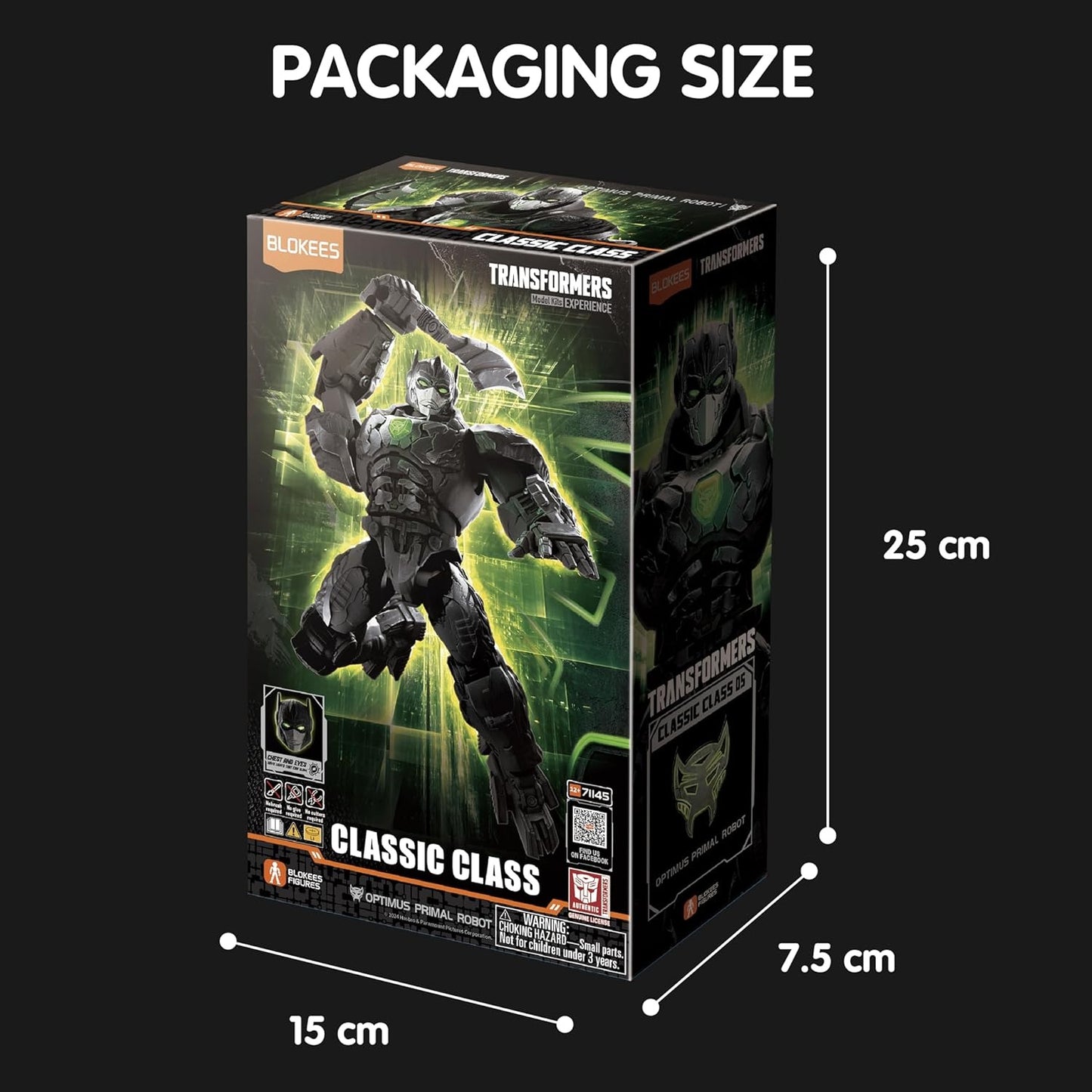 Blokees Transformers Figures Classic Class 05 Optimus Primal