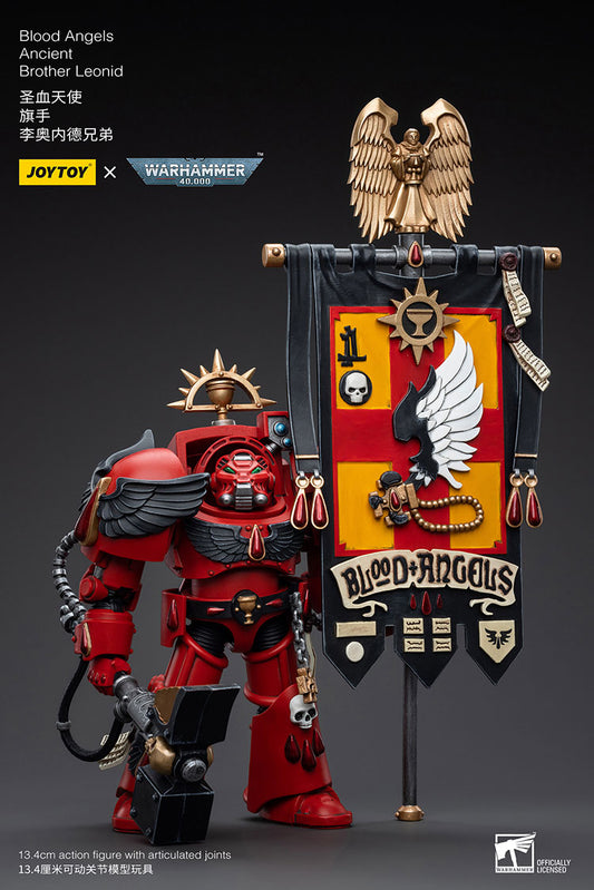 JOYTOY Warhammer 40K Blood Angels Ancient Brother Leonid