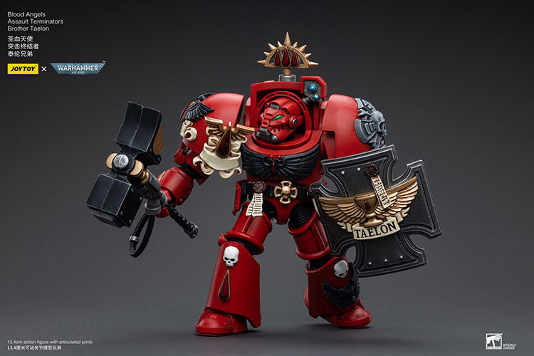 JOYTOY Warhammer 40K Blood Angels Assault Terminators Brother Taelon