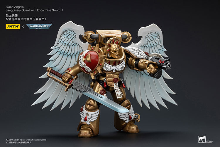 Blood Angels Sanguinary Guard Encarmine Sword 1 JT6298