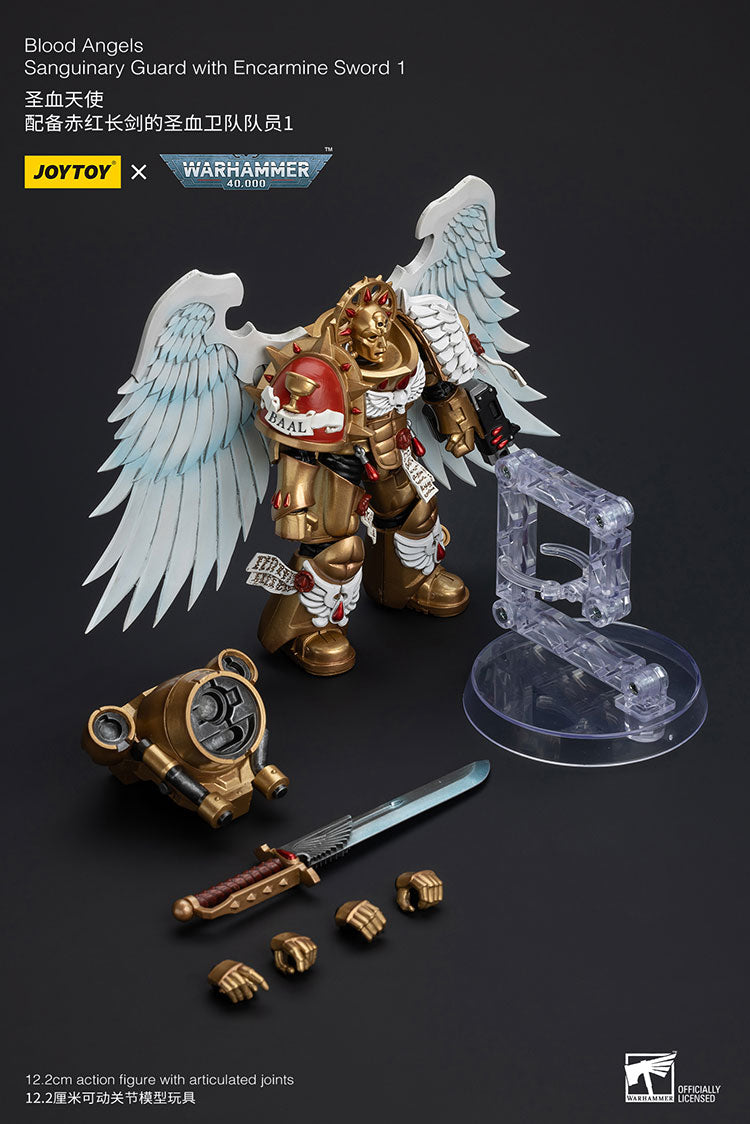 Blood Angels Sanguinary Guard Encarmine Sword 1 JT6298