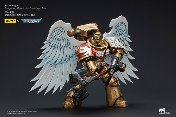 Blood Angels Sanguinary Guard with Encarmine Axe JT6250