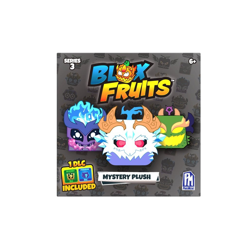 Blox Fruits 4 Inch Collectible Plush Blind Box Series 3 - Assorted
